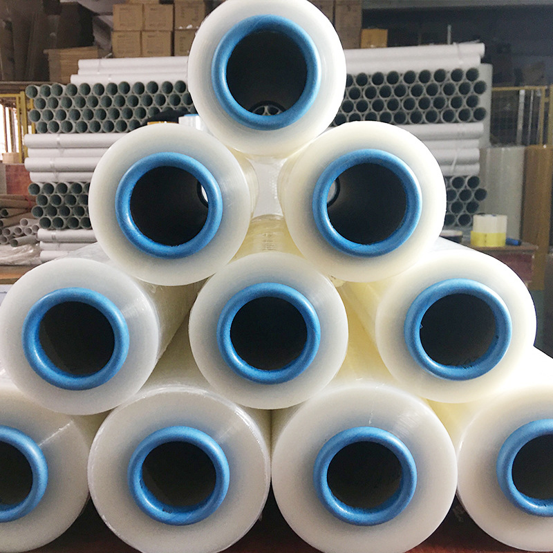 Envoltura retráctil de película estirable de plástico transparente industrial para envoltura de paletas