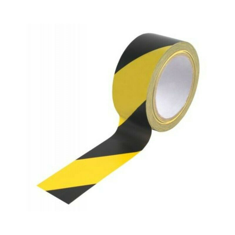 Cinta de advertencia de PE amarilla Cinta decorativa Cinta indicadora de marcador de seguridad