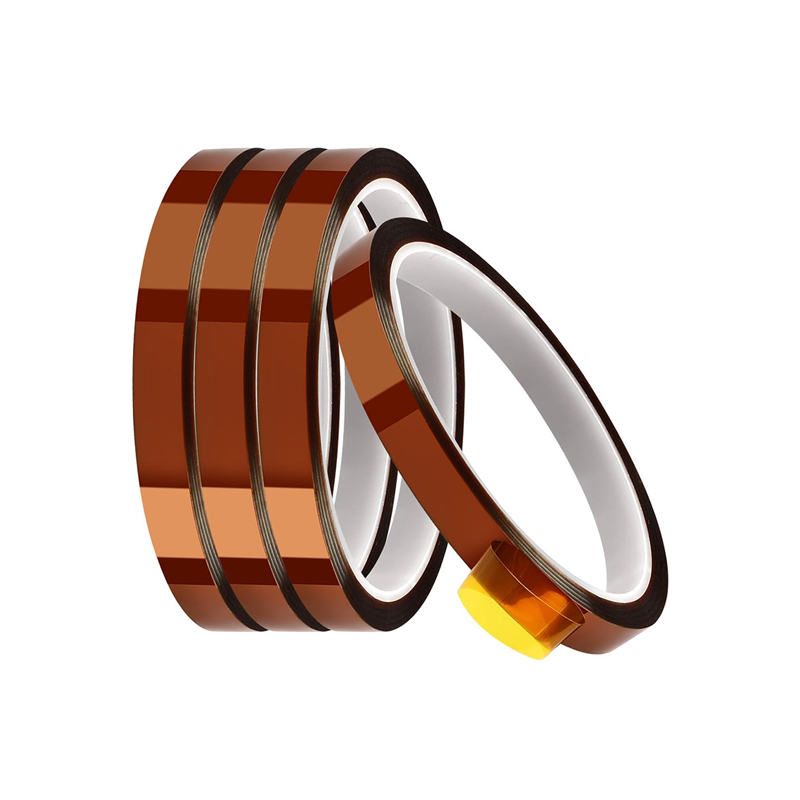 Cinta de poliimida de alta temperatura Brown PI Gold Finger