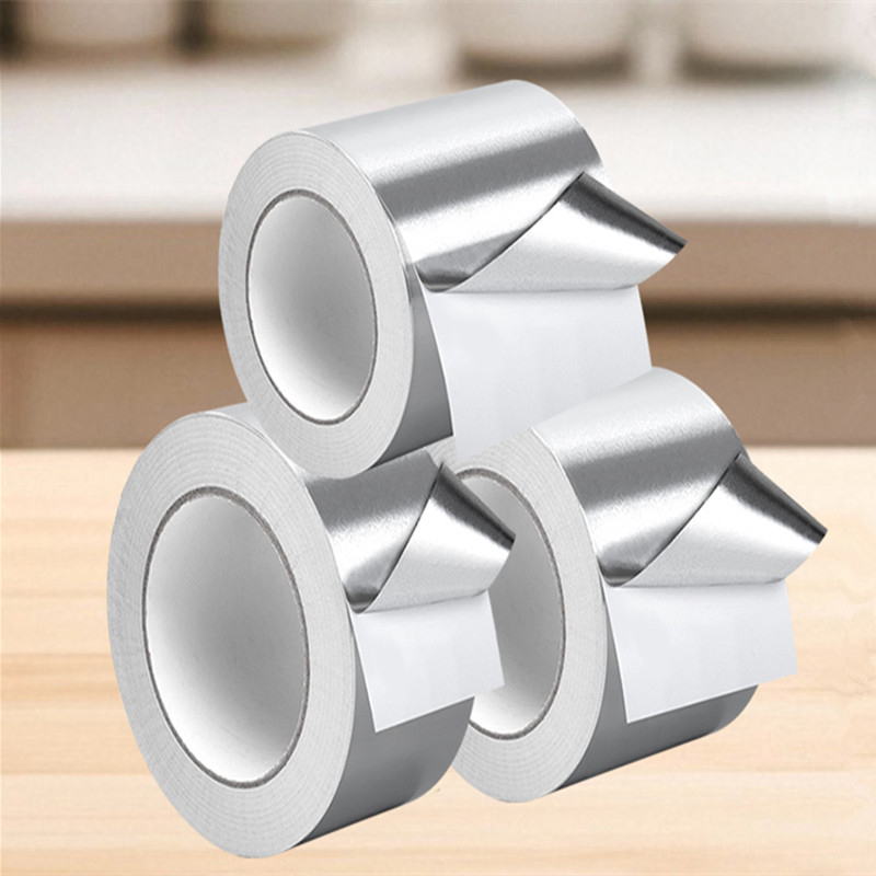 Parche de sellado a alta temperatura Cinta de conducto de lámina de aluminio resistente
