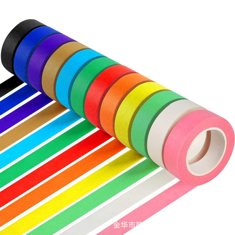 Cinta de enmascaramiento de papel para pintura de artista multiusos