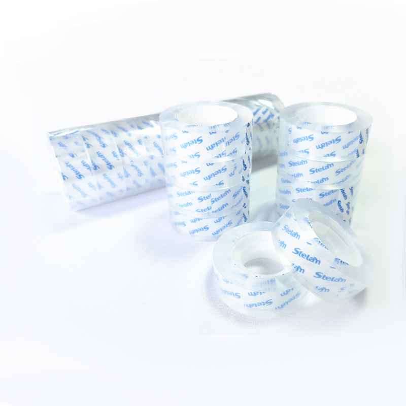 Rollos de recambios de cinta de papelería transparente transparente para oficina, escuela y hogar