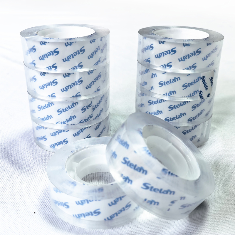 Rollos de recambios de cinta de papelería transparente transparente para oficina, escuela y hogar